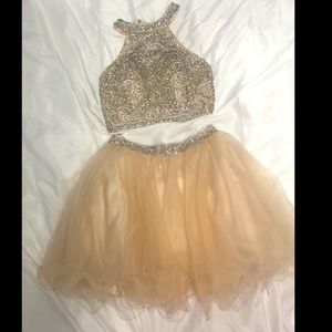 Two Piece Formal Dress Set - Homecoming Dress - Size 6